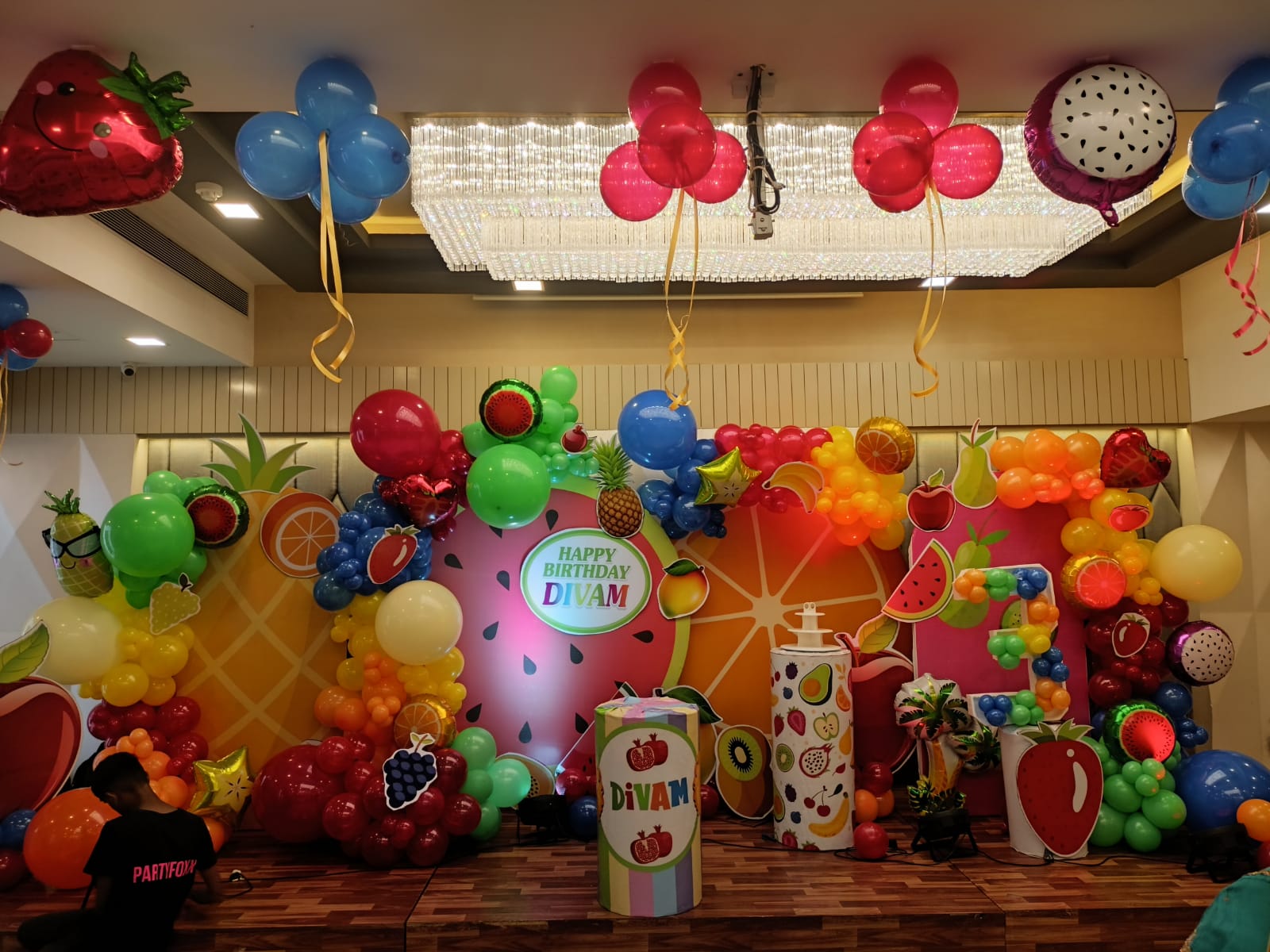 Fruit Theme Birthday Decoration for Kids - PARTYFOXX 