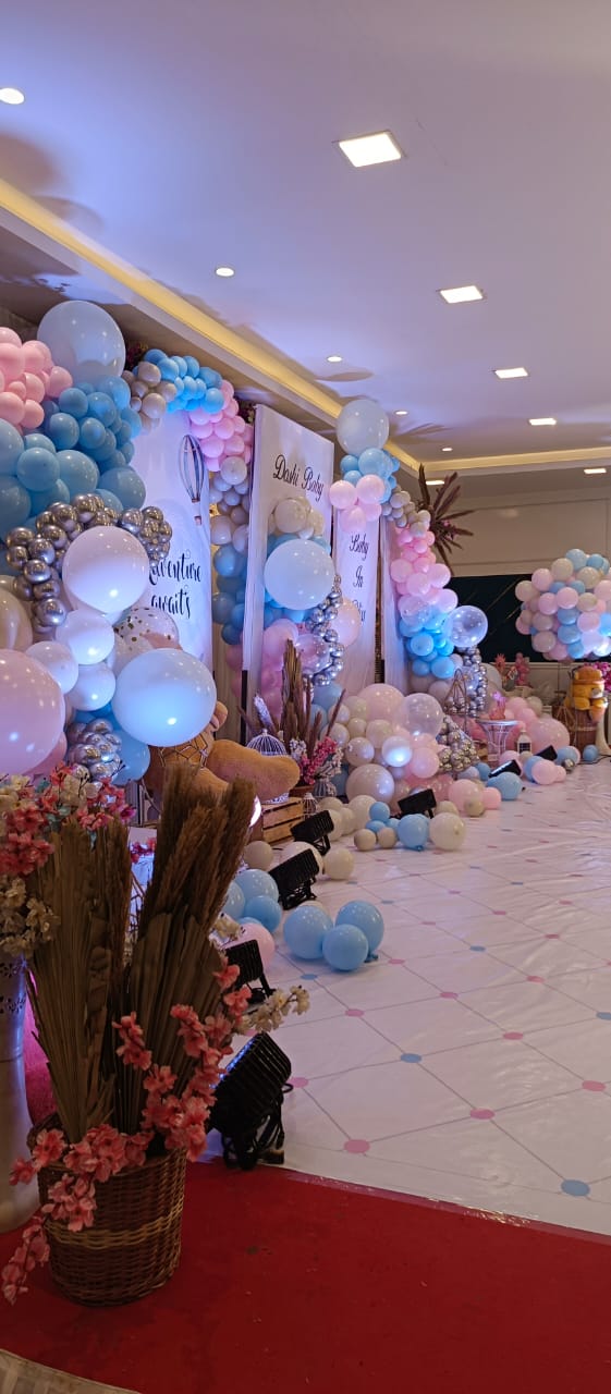 Premium Pastel Baby Shower Decoration – Adventure Awaits Theme