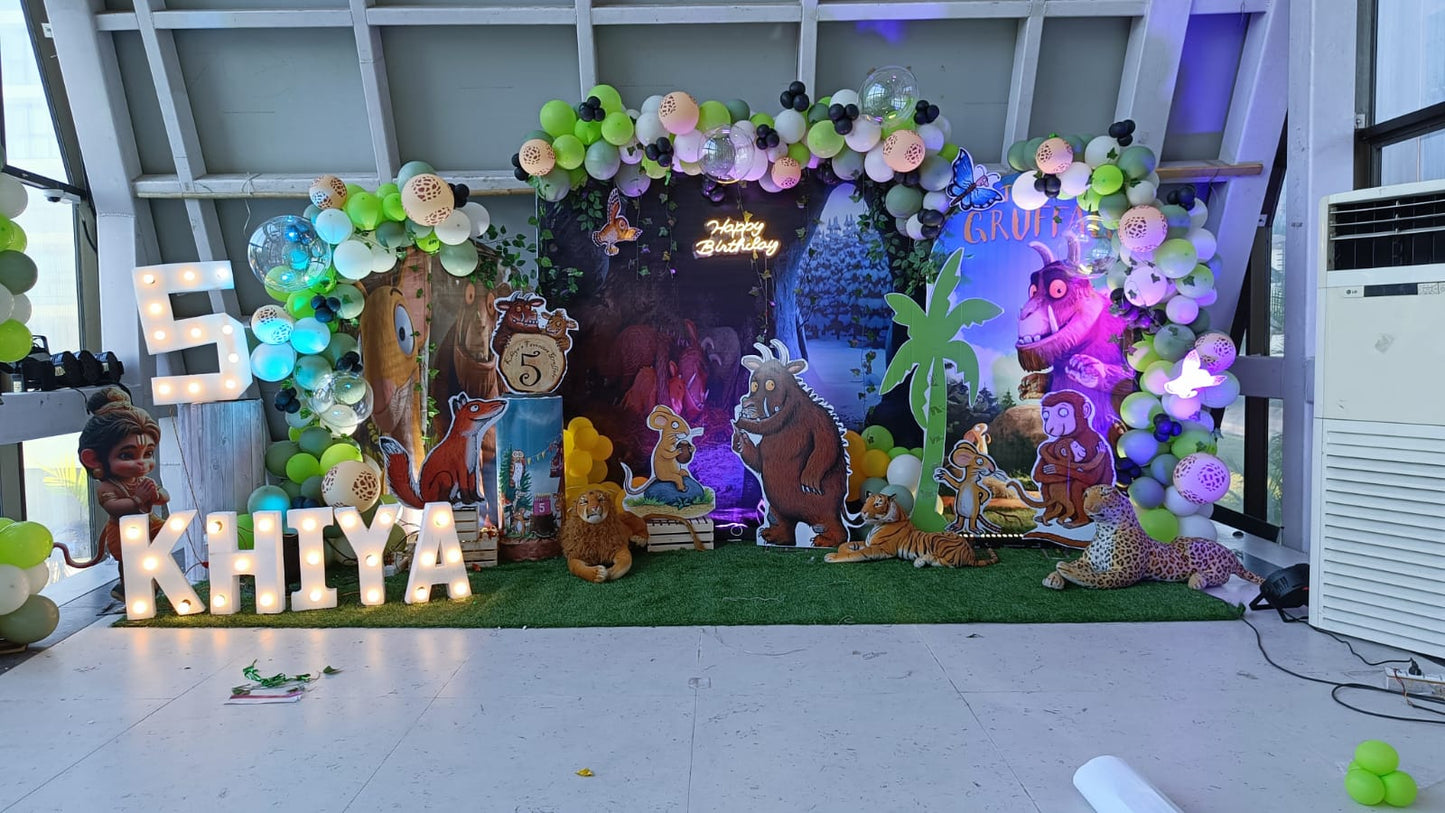 Gruffalo Theme Birthday Decoration - PARTYFOXX 