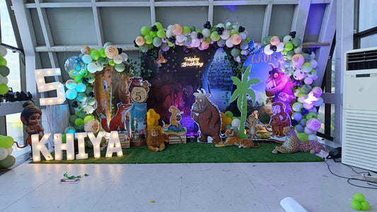 Gruffalo Theme Birthday Decoration - PARTYFOXX 