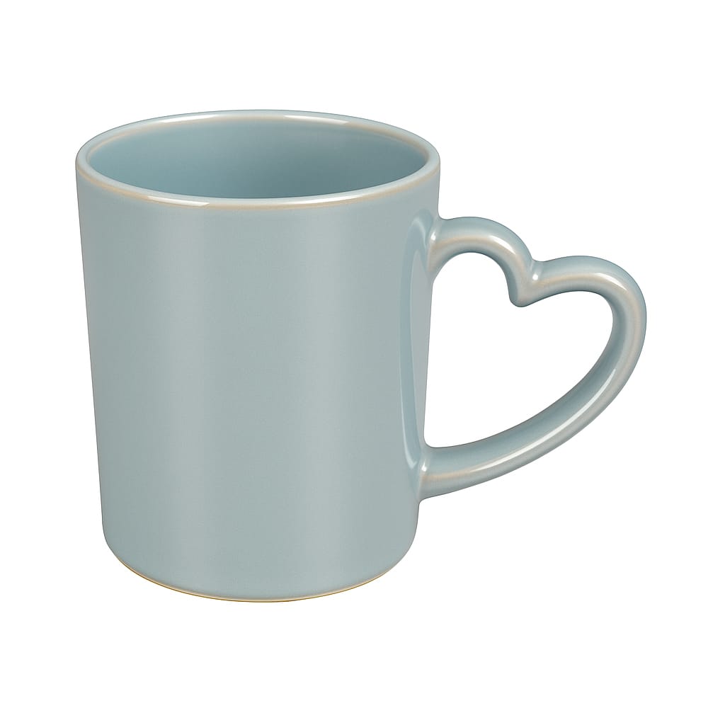 Custom Heart Handle Mug – Promotional Corporate Gifts | PARTYFOXX - PARTYFOXX 