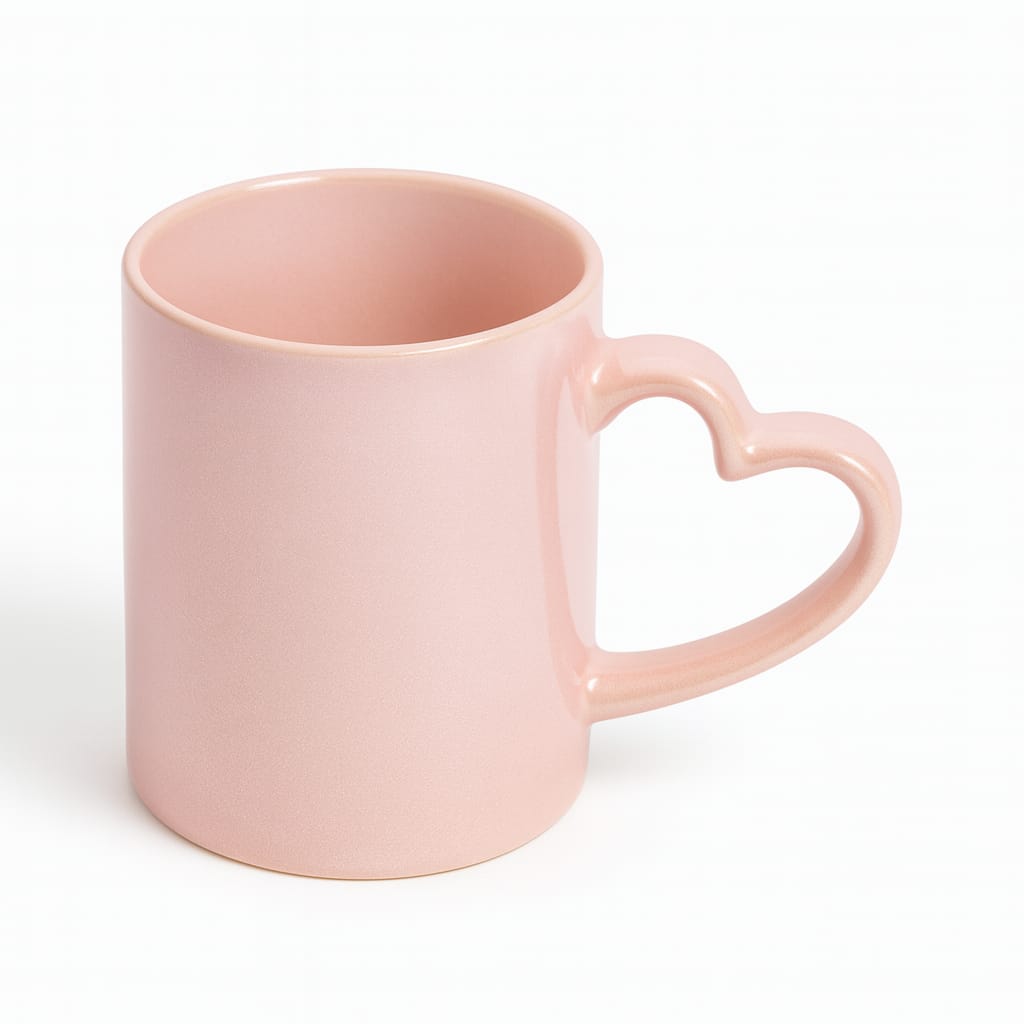 Custom Heart Handle Mug – Promotional Corporate Gifts | PARTYFOXX - PARTYFOXX 