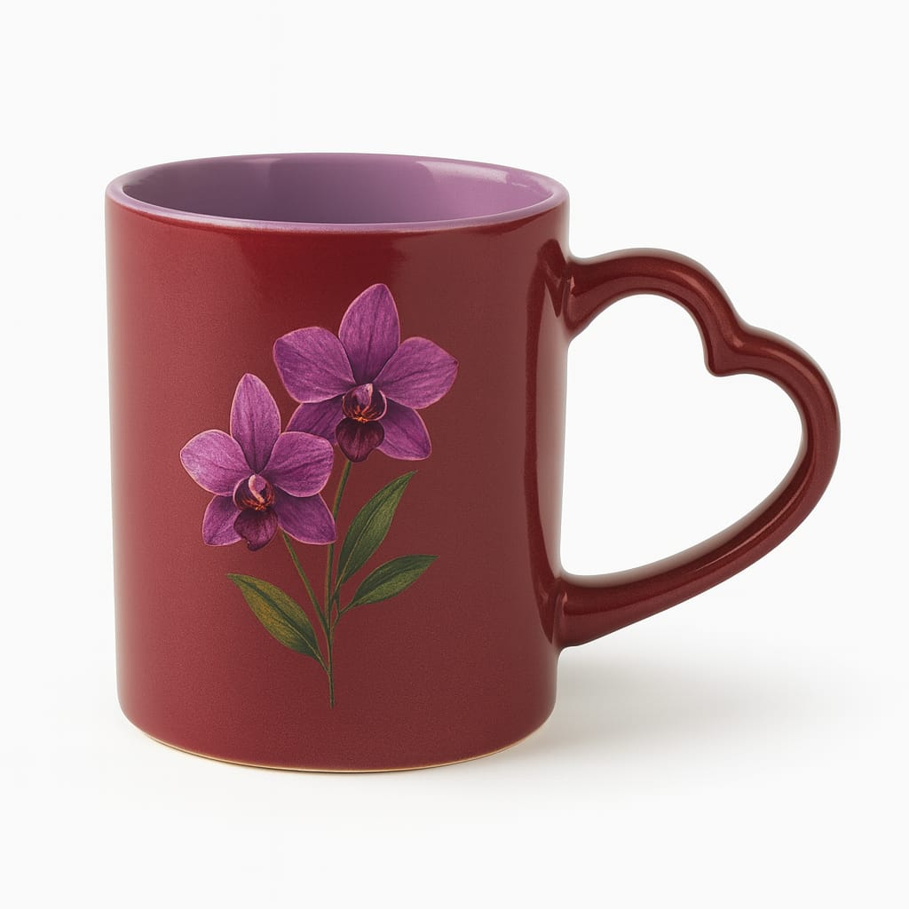 Custom Heart Handle Mug – Promotional Corporate Gifts | PARTYFOXX - PARTYFOXX 