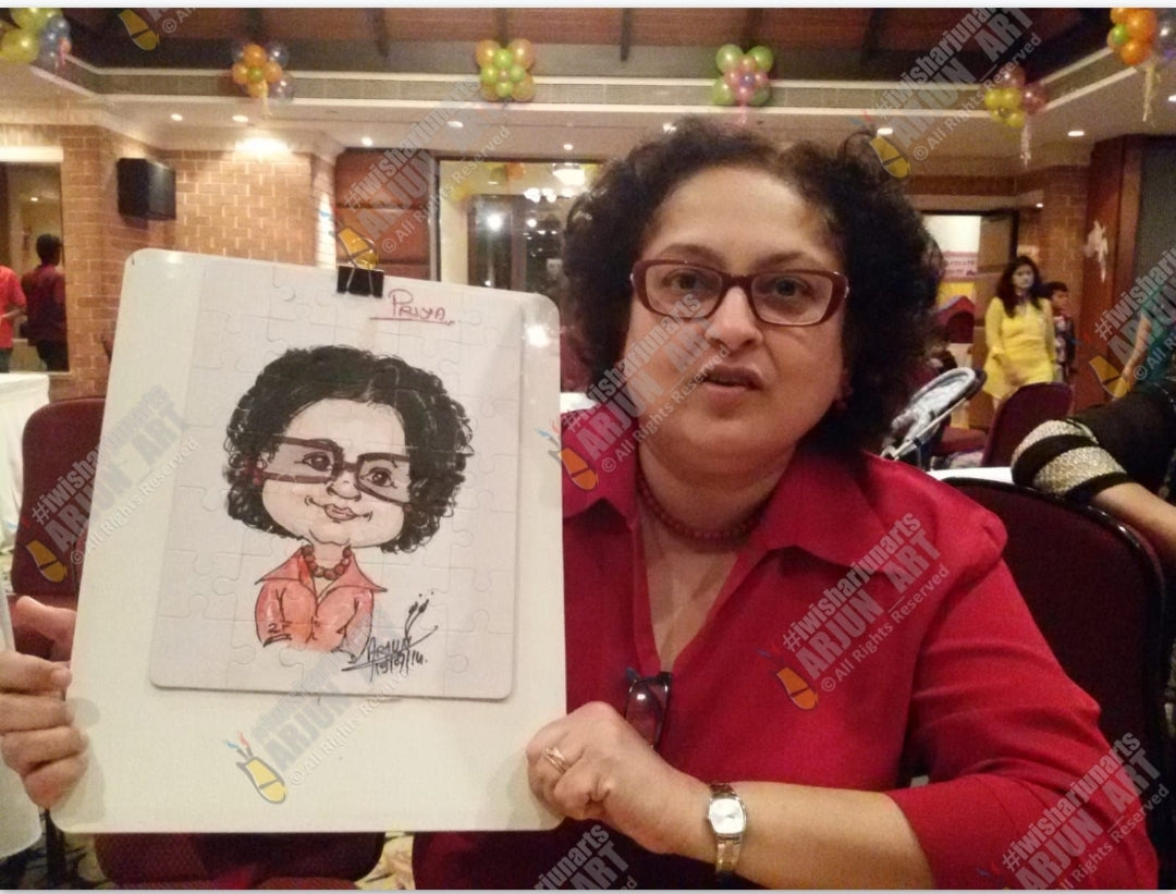 Caricature Art Activity for Birthday Parties and Events - PARTYFOXX 