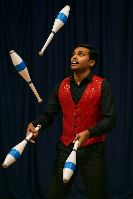 Juggling Show for Kids' Birthday Partie and Events