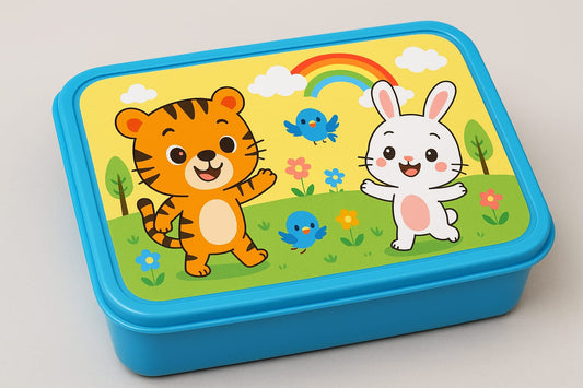 Custom Jungle Theme Tiffin Box – Kids Return Gifts