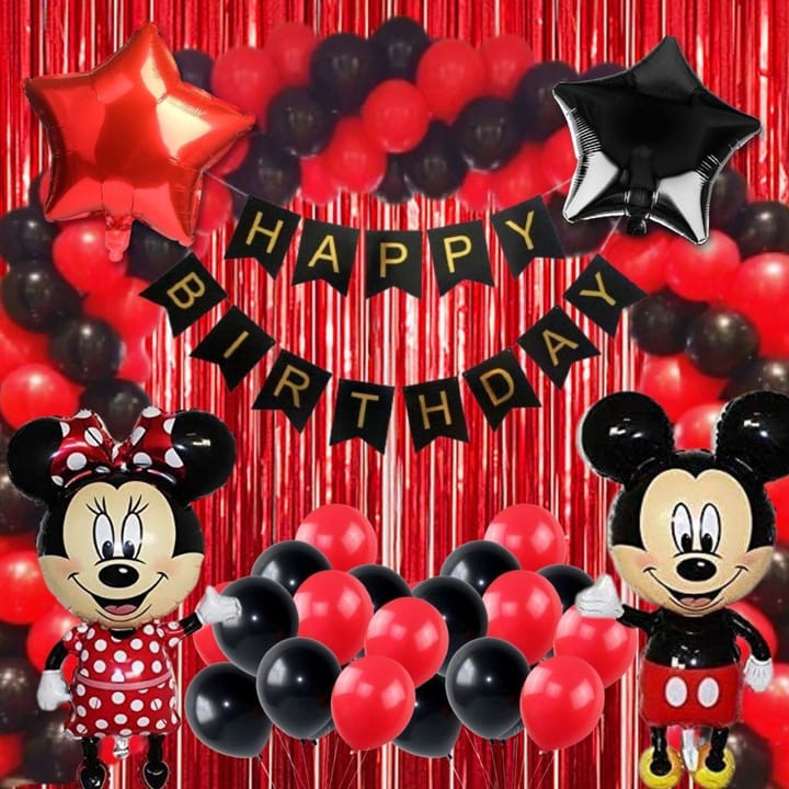 Birthday Decoration Kit for  — Mickey Theme - PARTYFOXX 