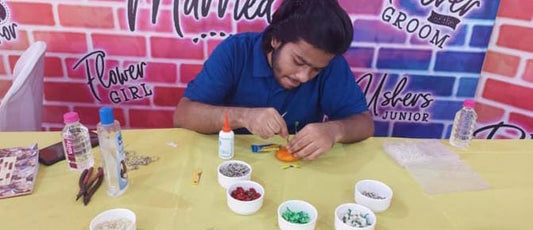 Name-on-Ring Keychain Activity - PARTYFOXX 