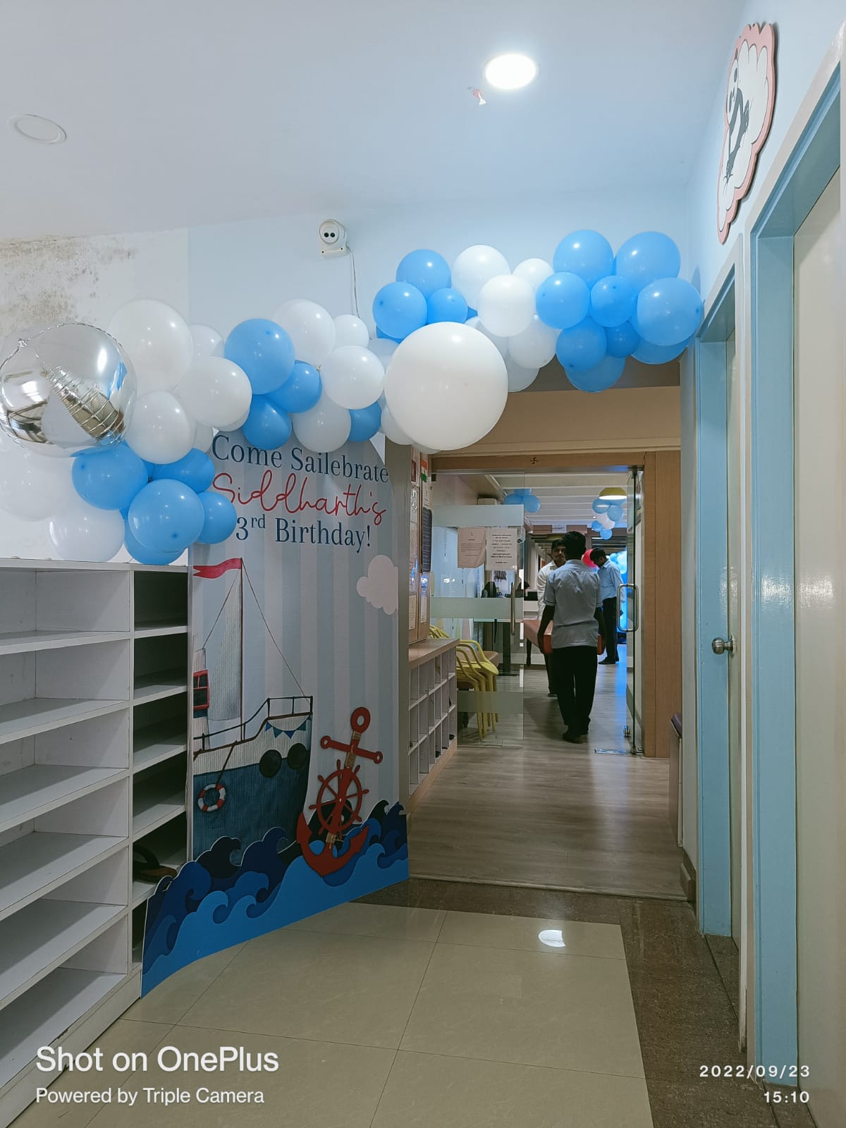 Nautical Theme Birthday Decoration - PARTYFOXX 