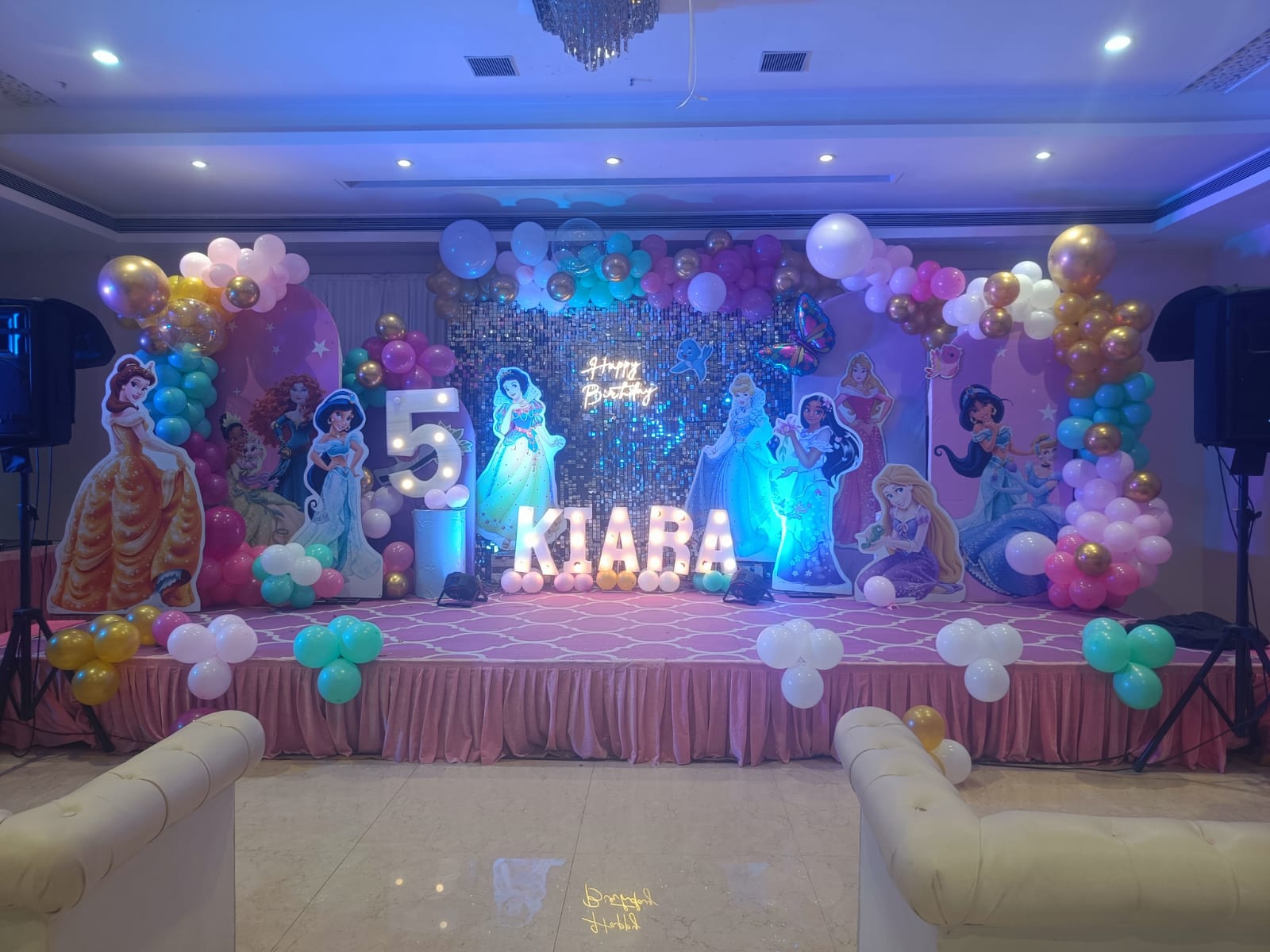 Princess Theme Birthday Decoration – A Royal Celebration Fit for Your Little Queen - PARTYFOXX 