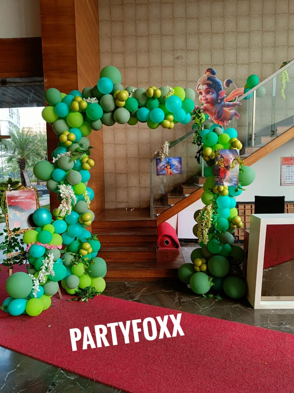 Ramayan Theme Decoration for Kids Birthday Party - PARTYFOXX 