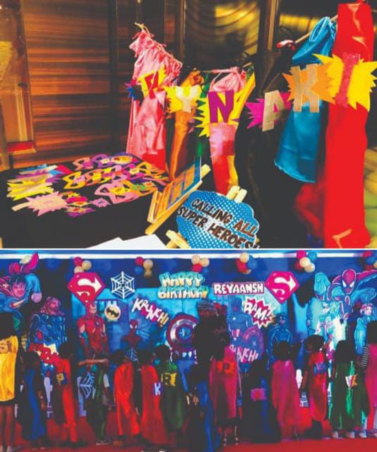 Super Hero Cape Decoration Activity - PARTYFOXX 