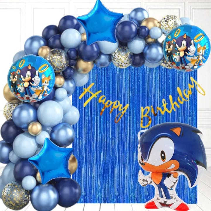Birthday Decoration Kit for  — Sonic Theme - PARTYFOXX 