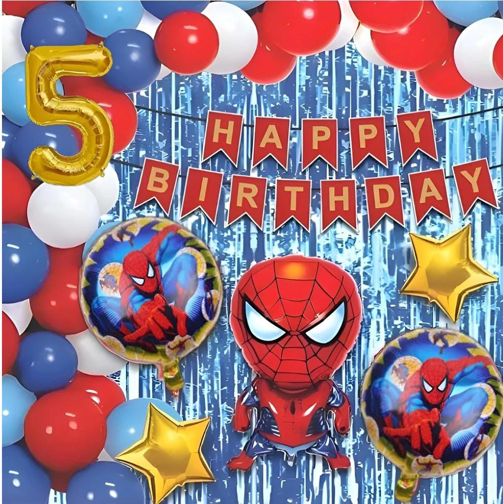 Birthday Decoration Kits  — Spider man Theme - PARTYFOXX 