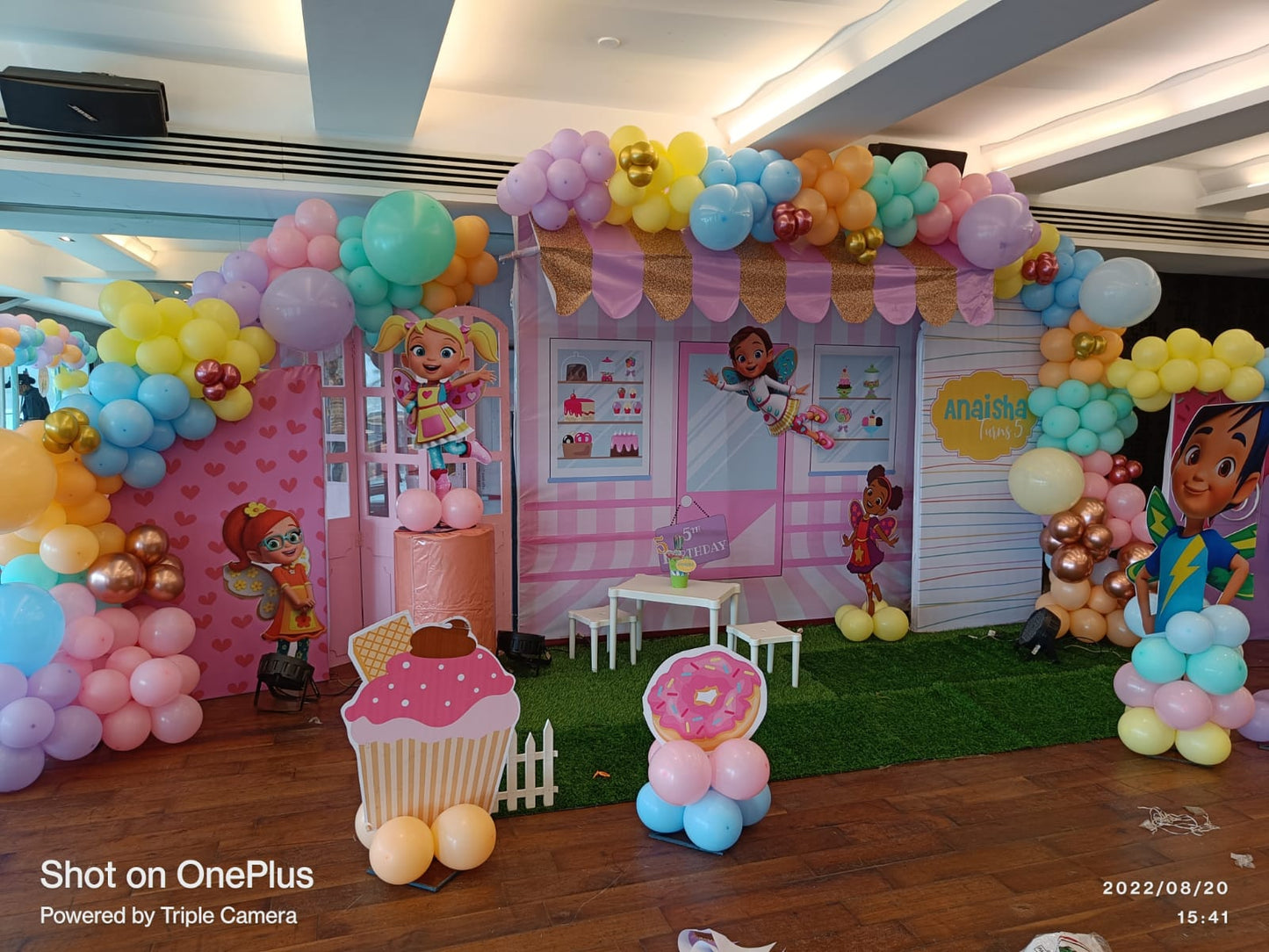 Starbeam Theme Birthday Decoration for Girls - PARTYFOXX 