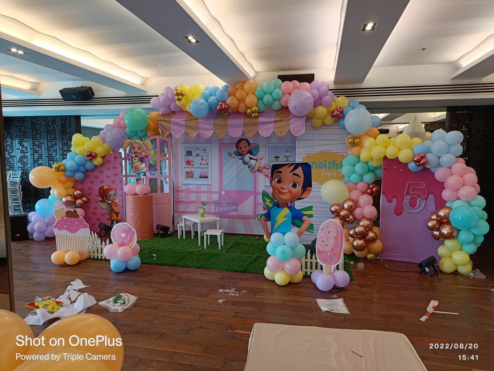 Starbeam Theme Birthday Decoration for Girls - PARTYFOXX 