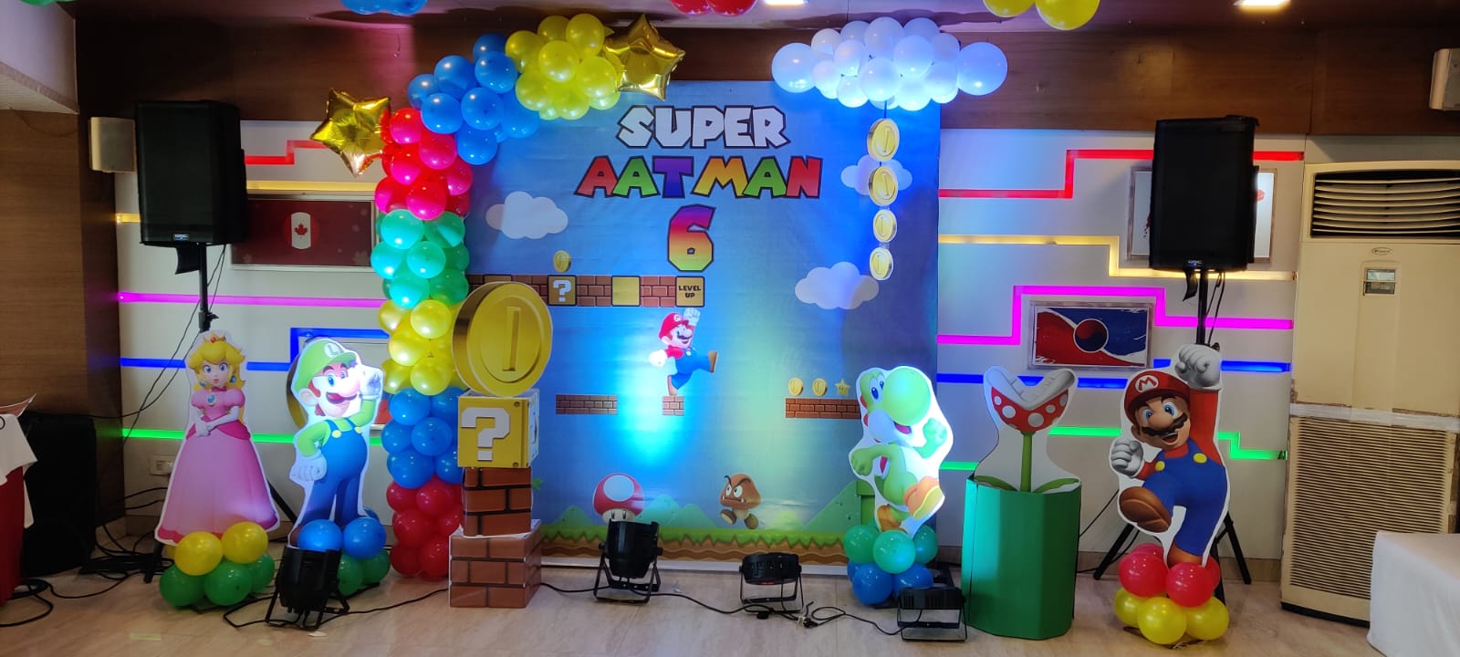 Super Mario Brothers Theme Decoration - PARTYFOXX 