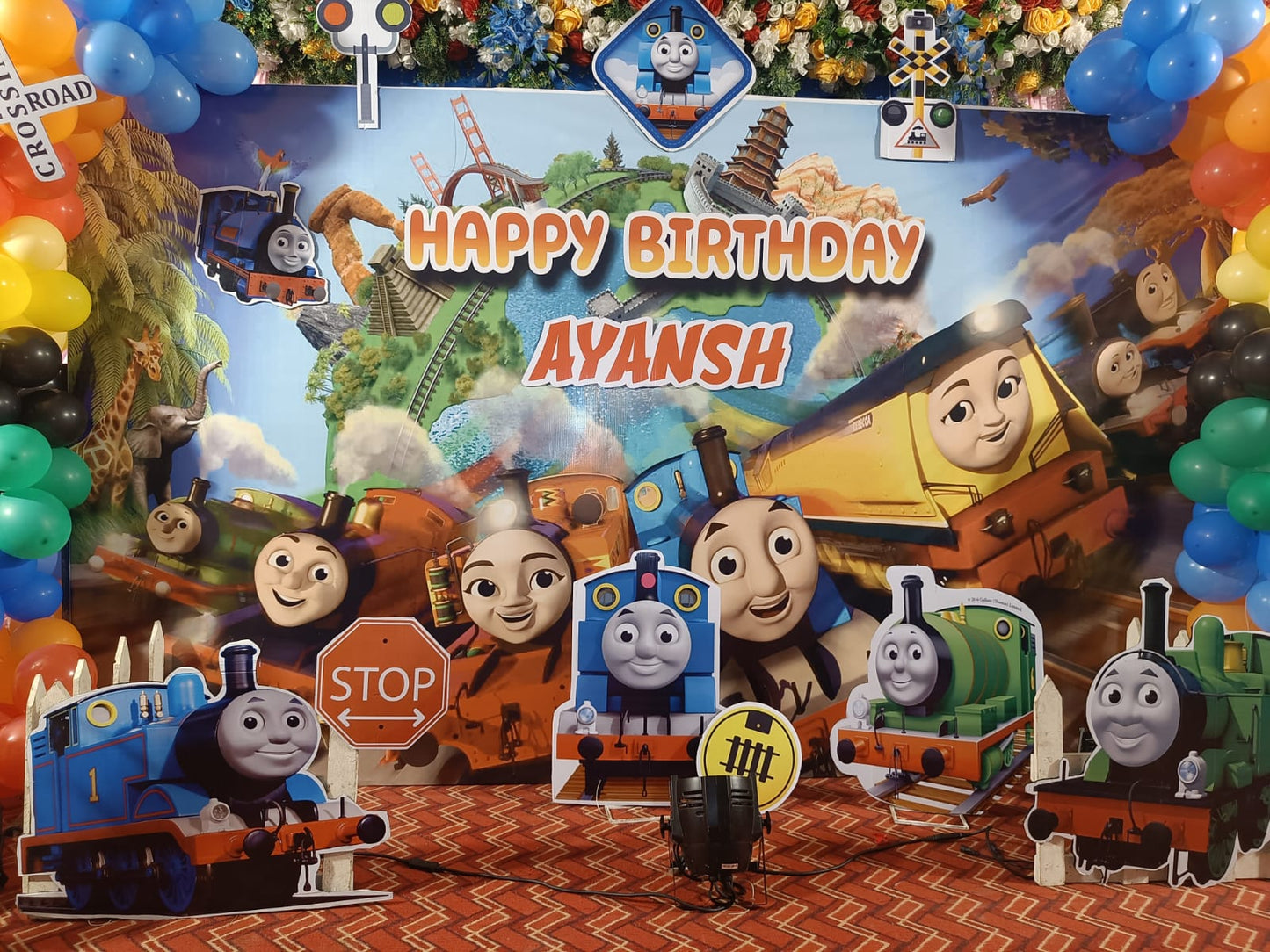 Thomas & Friends Theme Birthday Decoration - PARTYFOXX 