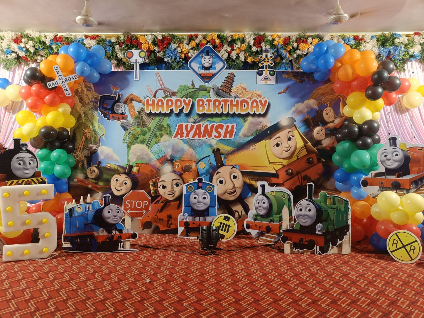 Thomas & Friends Theme Birthday Decoration - PARTYFOXX 