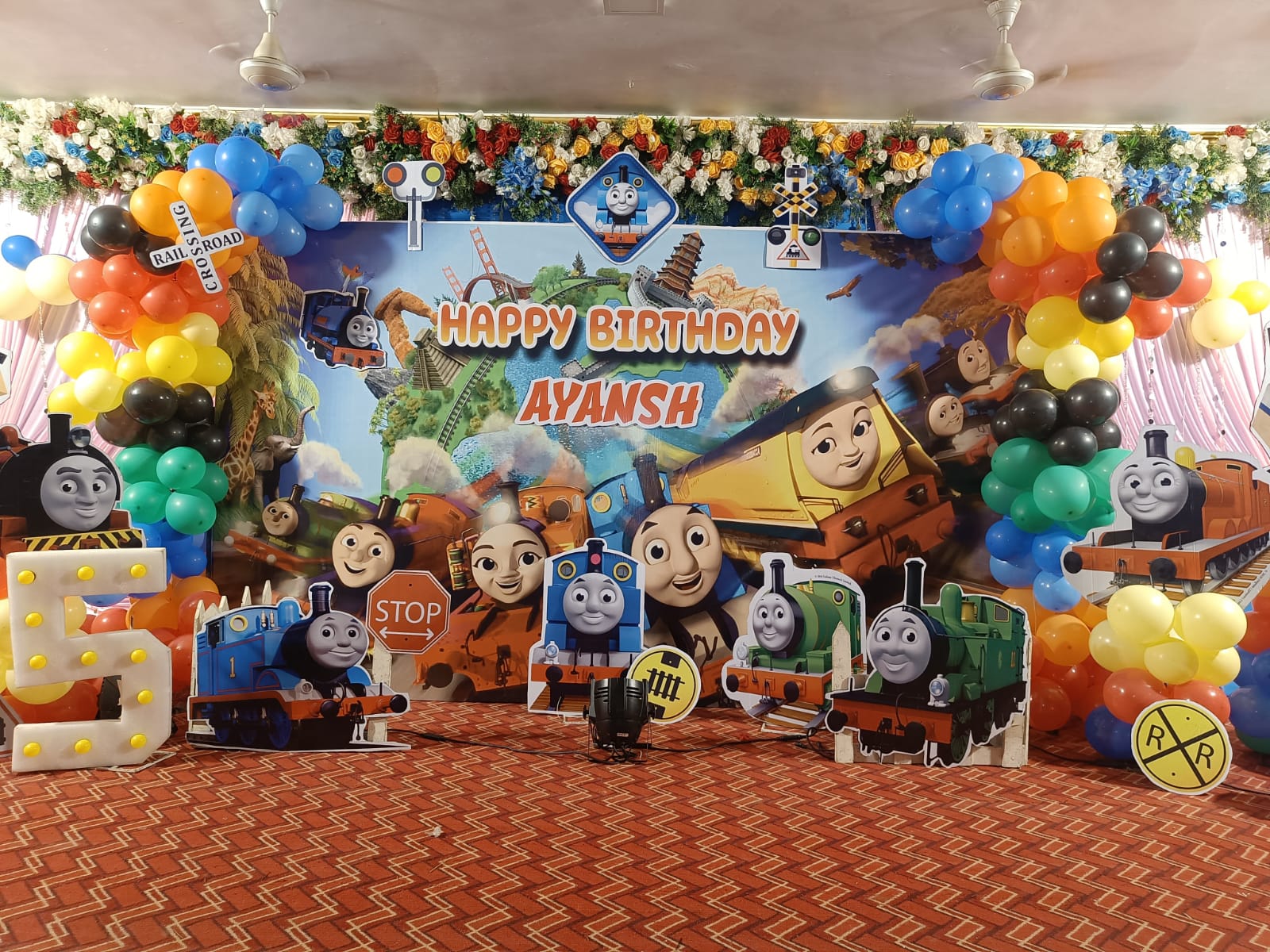 Thomas & Friends Theme Birthday Decoration - PARTYFOXX 