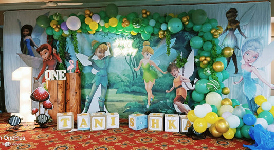 Tinker Bell Fairy Forest Theme Decoration - PARTYFOXX 