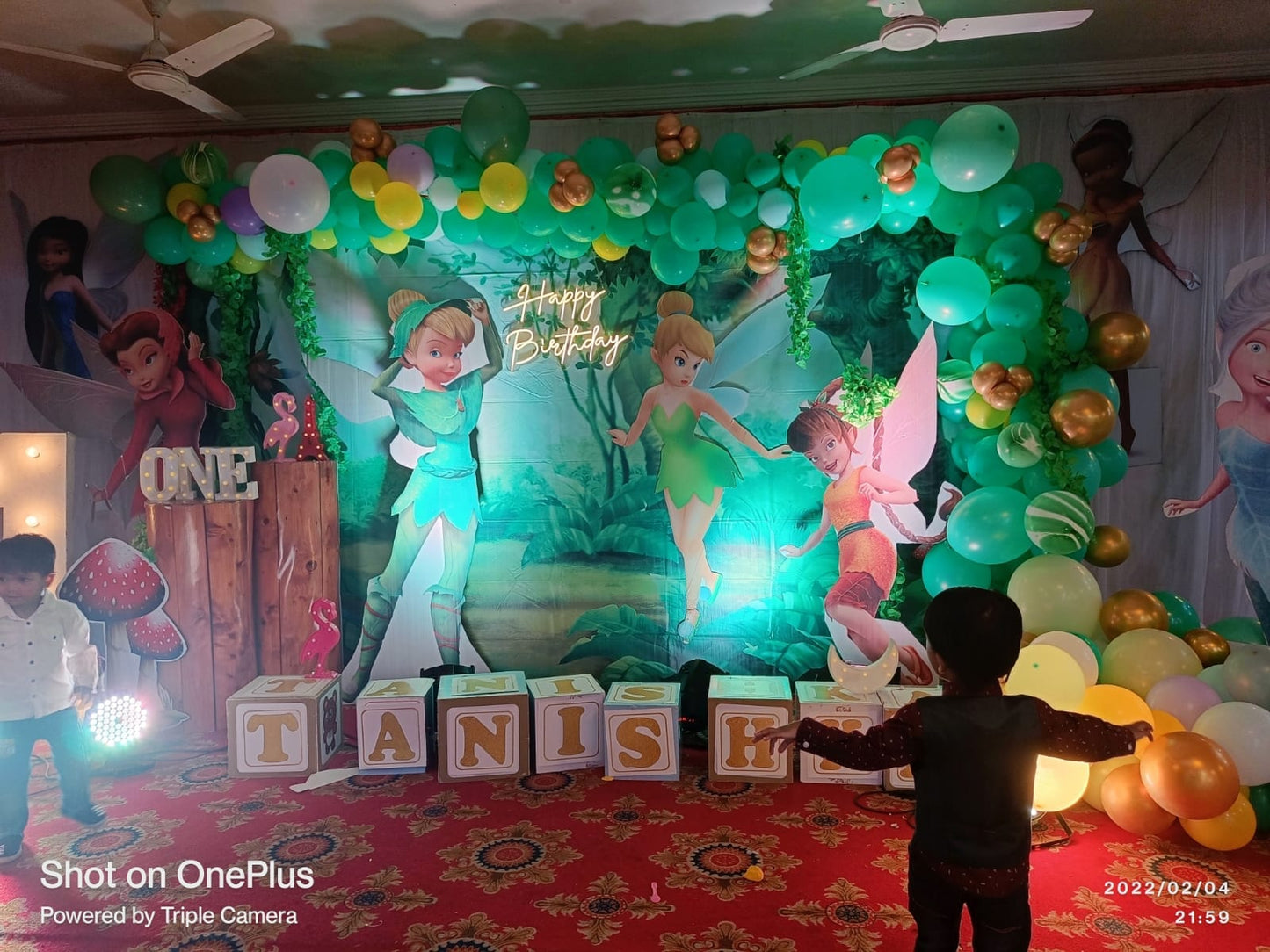 Tinker Bell Fairy Forest Theme Decoration - PARTYFOXX 