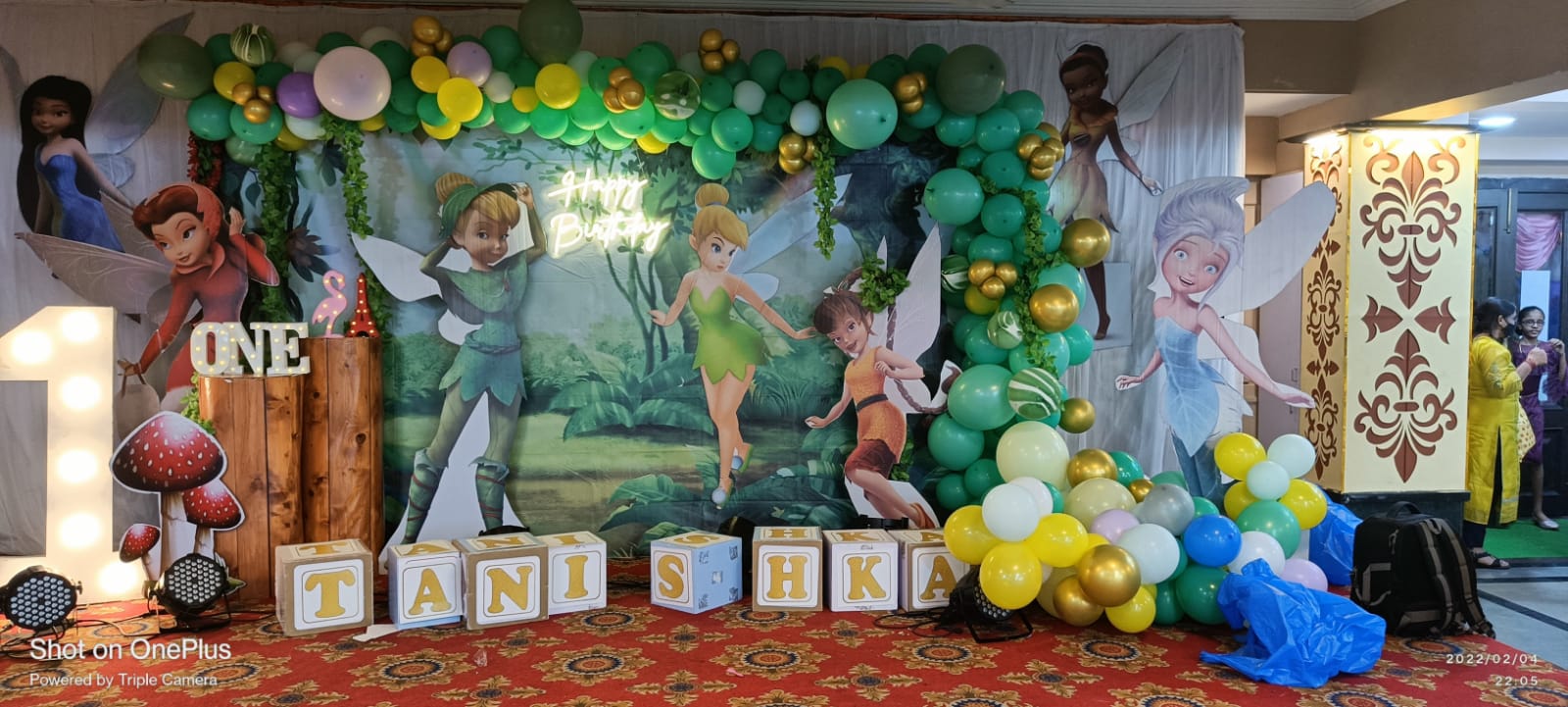 Tinker Bell Fairy Forest Theme Decoration - PARTYFOXX 