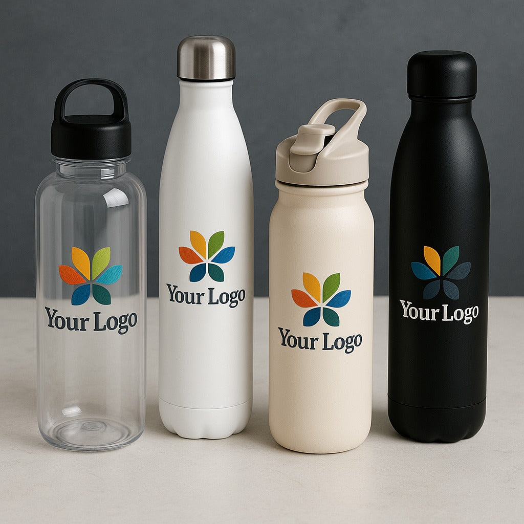 Custom Water Bottles – Promotional Corporate Gifts - PARTYFOXX 