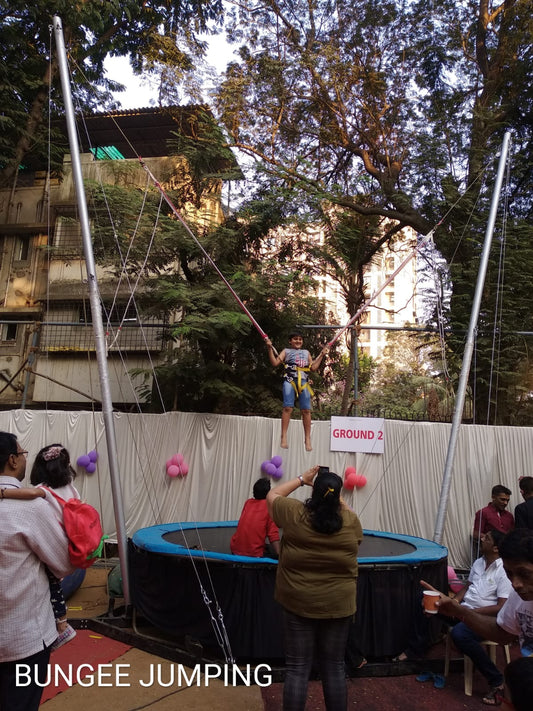 Bungee Run Bouncy for Parties & Events - PARTYFOXX 
