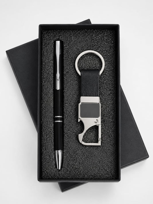 Premium Pen & Keychain Corporate Gift Set