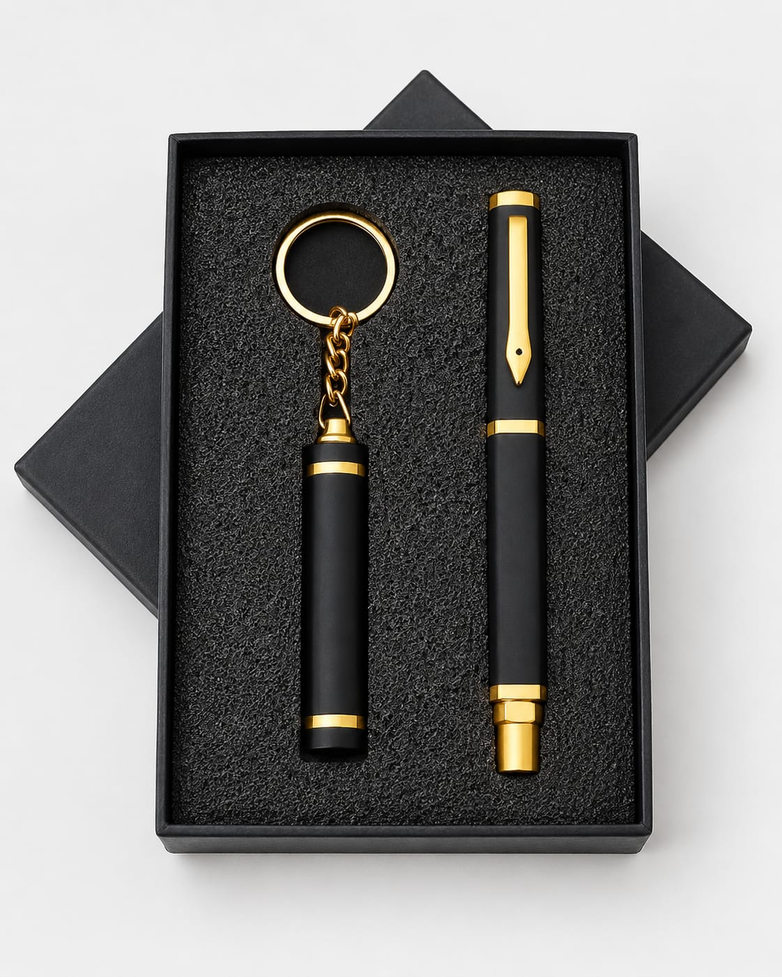 Premium Pen & Keychain Corporate Gift Set