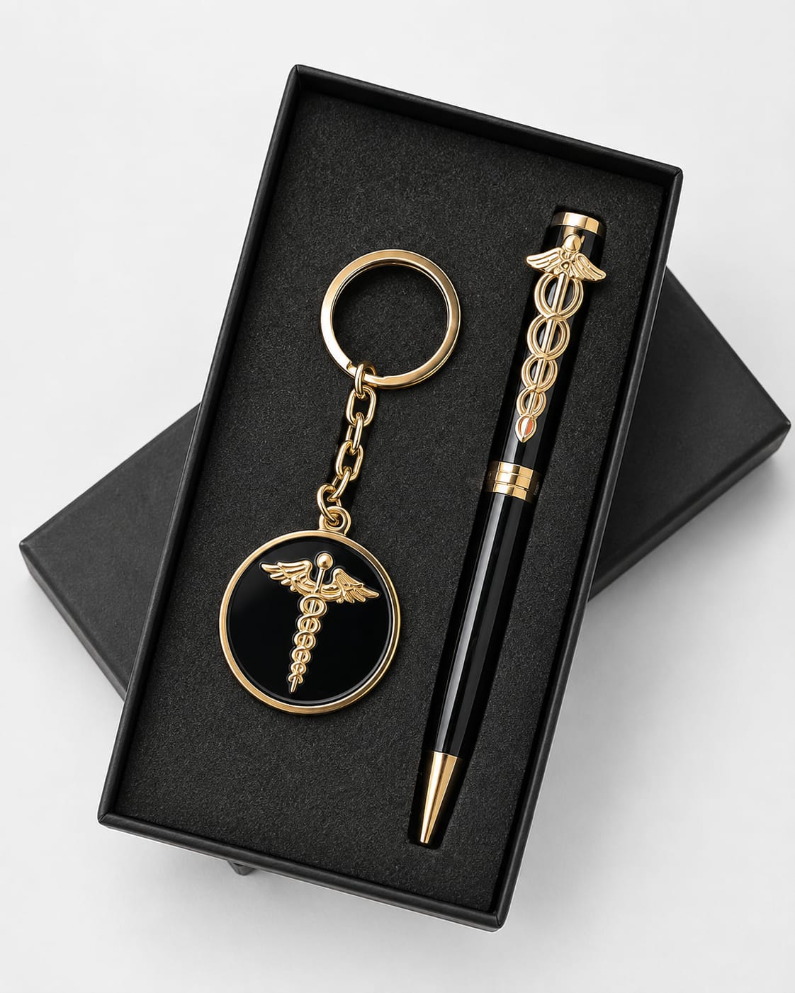 Premium Pen & Keychain Corporate Gift Set
