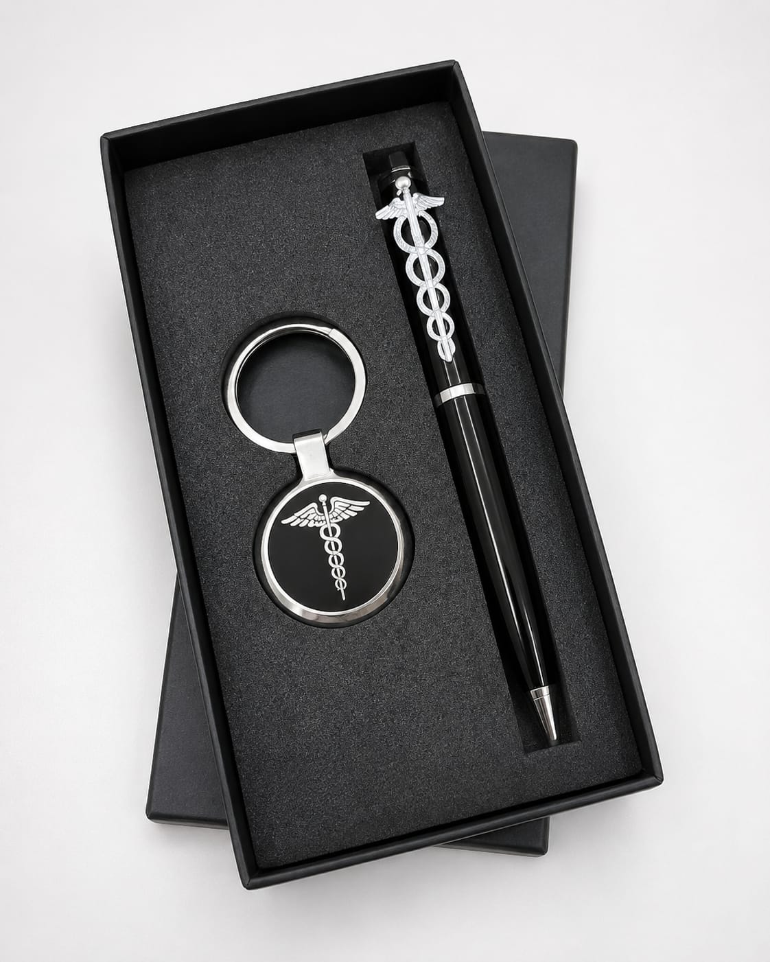 Premium Pen &amp; Keychain Corporate Gift Set