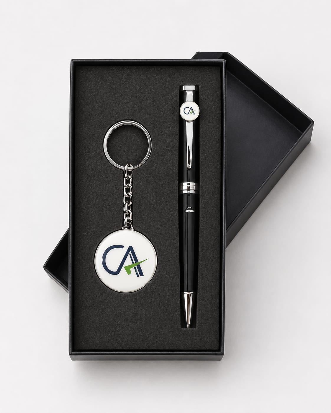Premium Pen & Keychain Corporate Gift Set