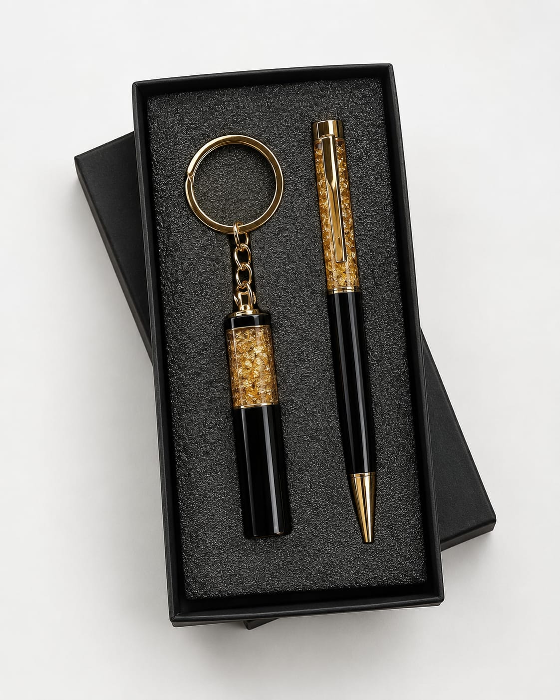 Premium Pen & Keychain Corporate Gift Set