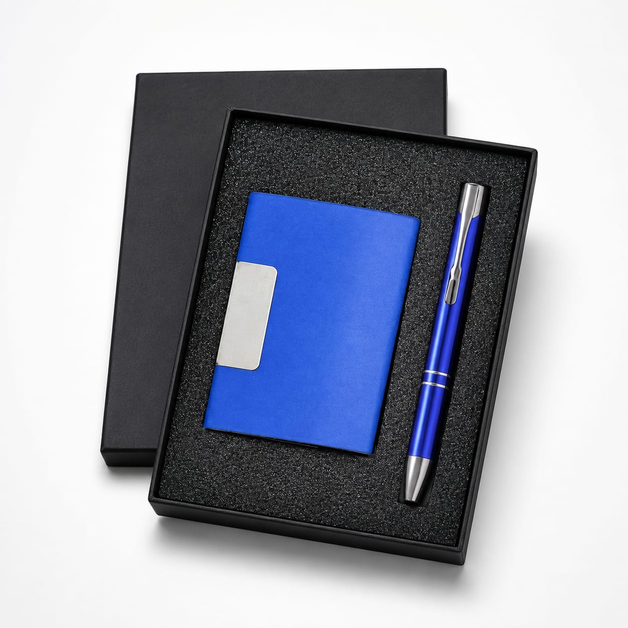 Premium Card Holder & Pen Gift Set