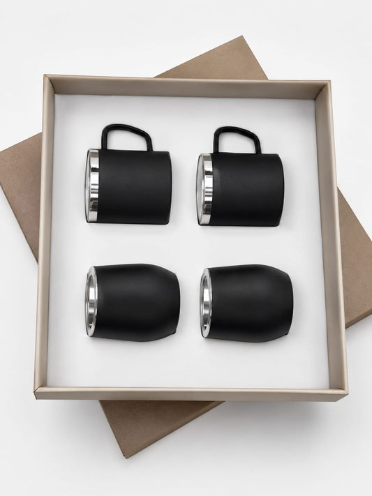 Premium 4-Piece Cup Gift Set