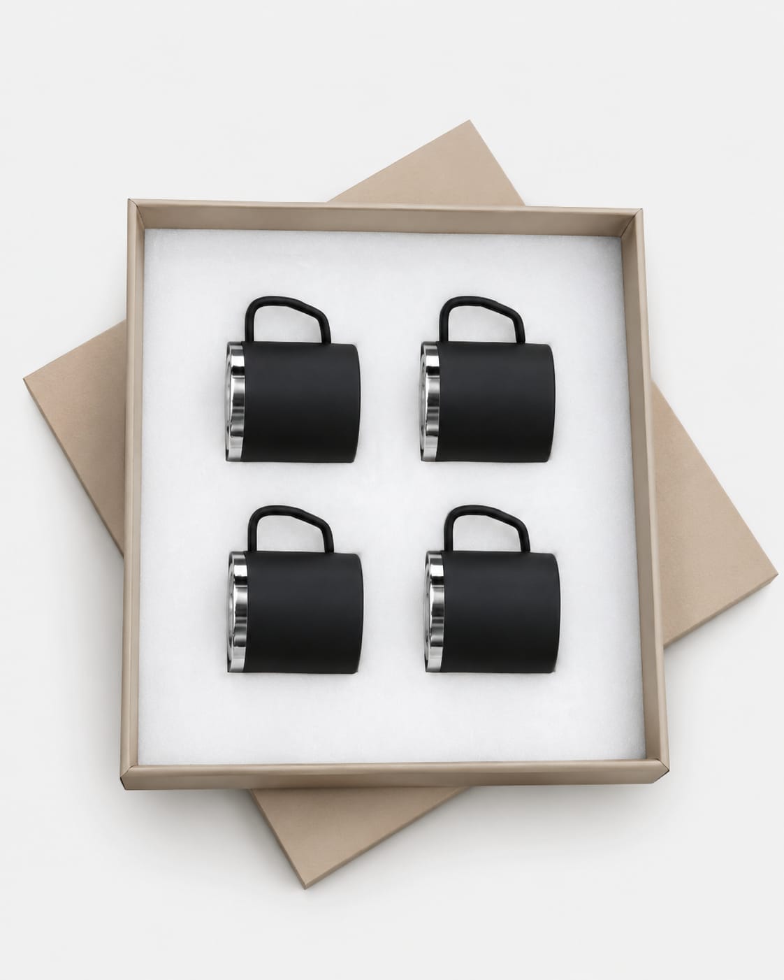 Premium 4-Piece Cup Gift Set