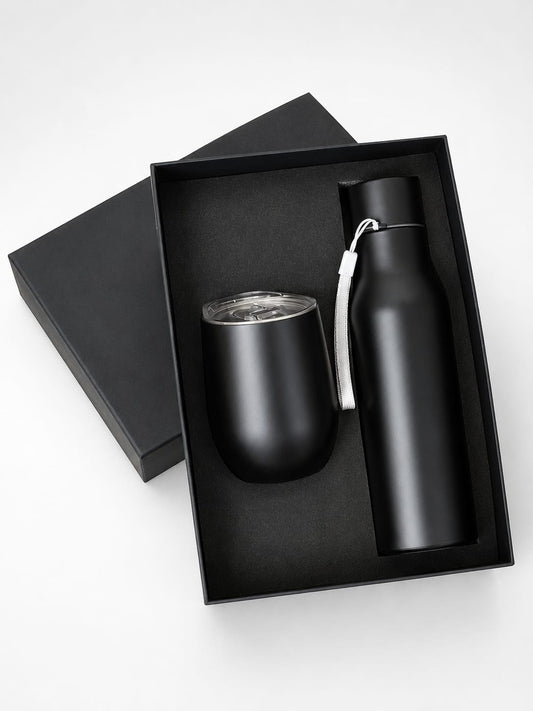 Premium Bottle & Cup Gift Set