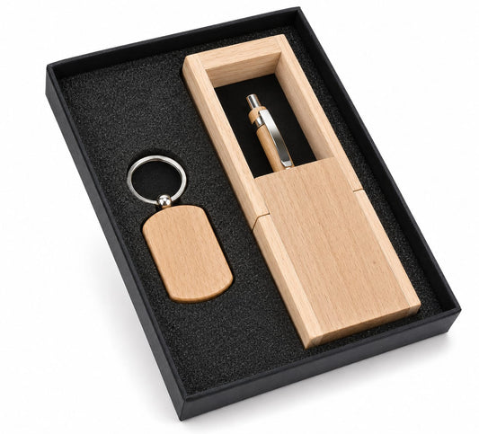 Premium Pen & Keychain Corporate Gift Set