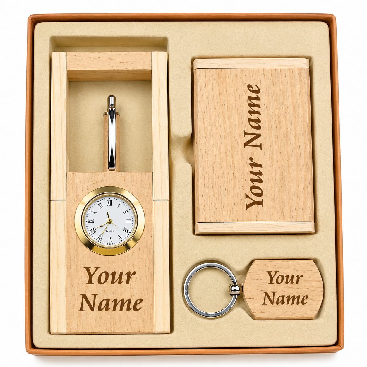 Premium Pen & Keychain Corporate Gift Set
