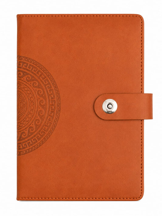 Premium Button Closure Diary - PARTYFOXX 