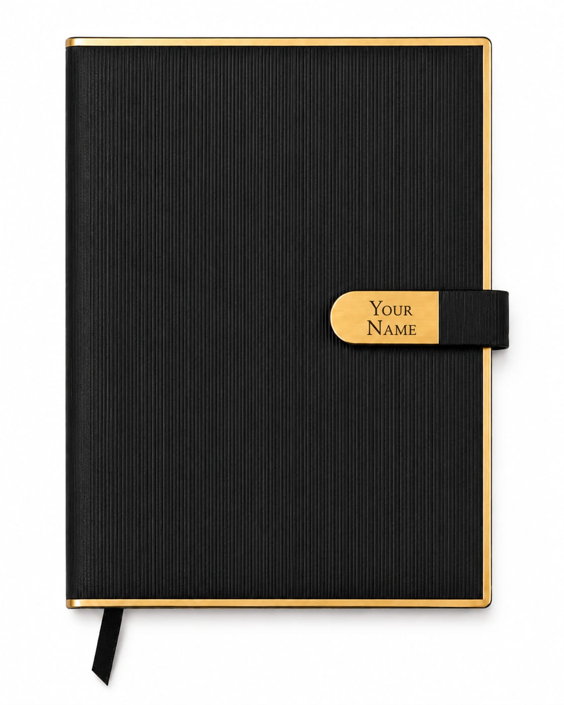 Premium Golden Border Magnetic Closure Diary