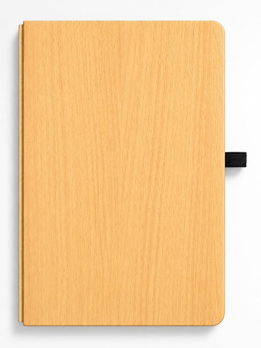 Premium Wooden Finish Diary - PARTYFOXX 