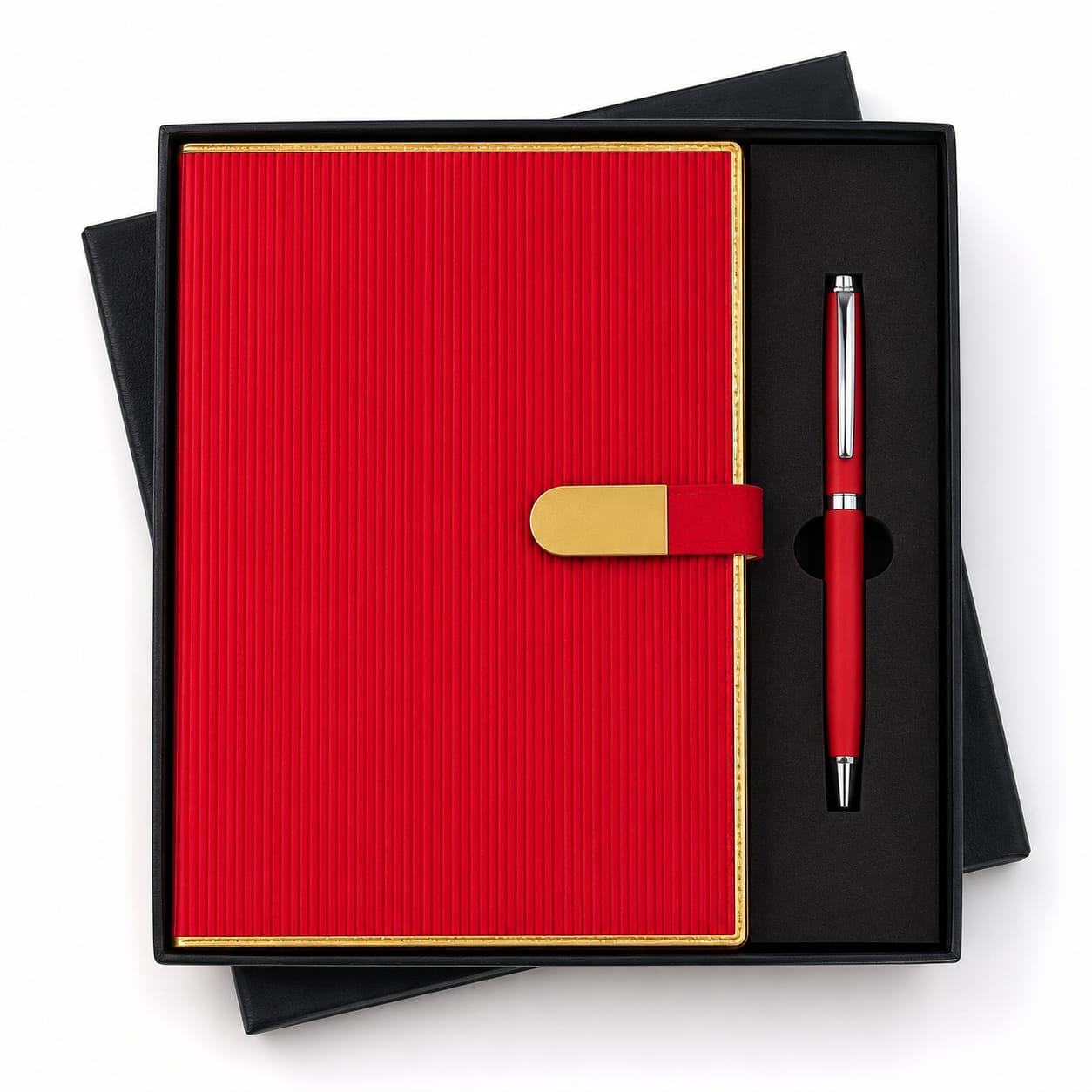 Golden Border Magnet Diary