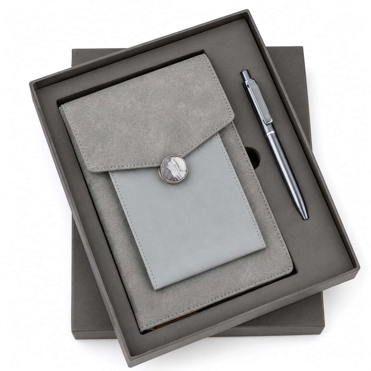 Mobile Pouch with Button Diary