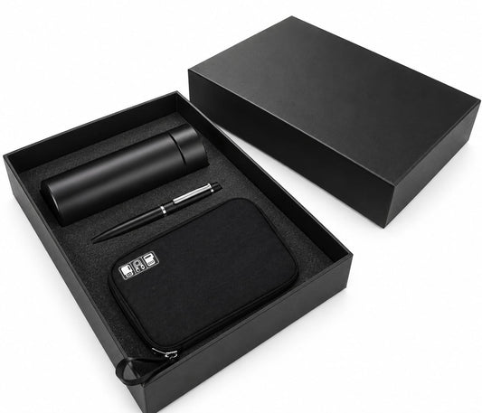 Bottle, Travel Pouch &  Pen Set
