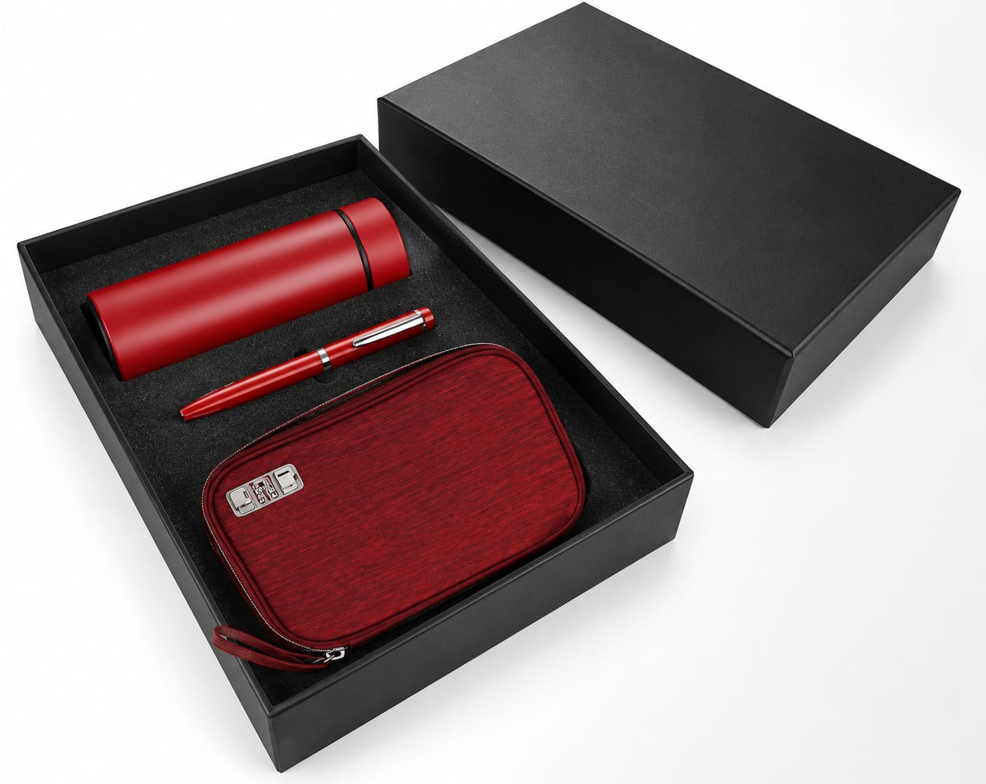 Bottle, Travel Pouch &  Pen Set