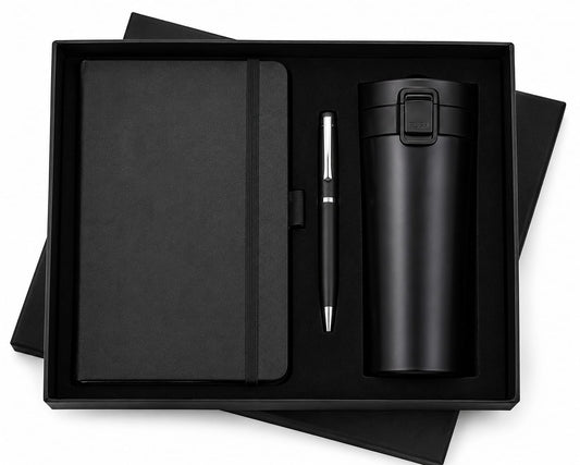 Elastic Diary with Flip Cup Set - PARTYFOXX 