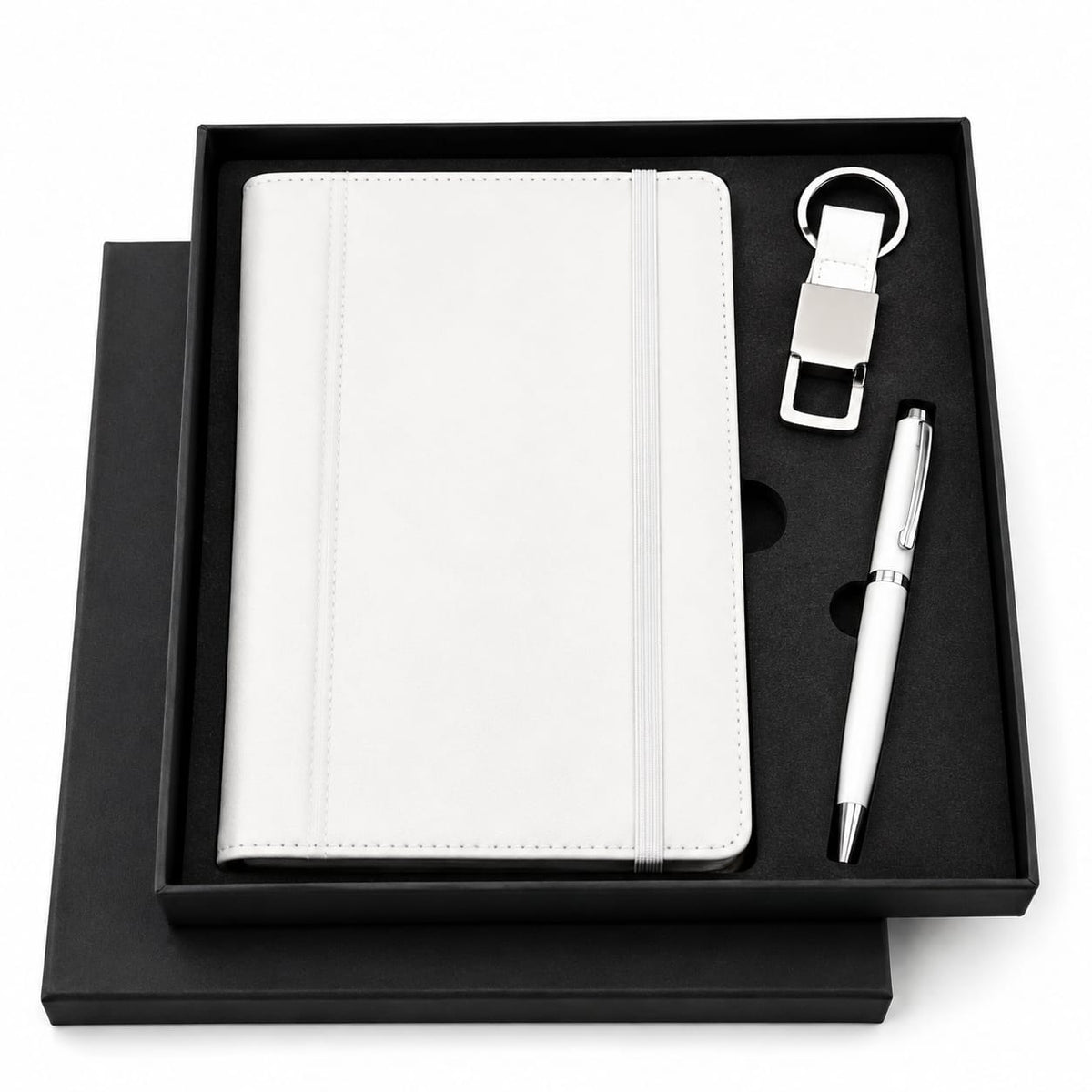 Elastic Diary with Keychain Set - PARTYFOXX 